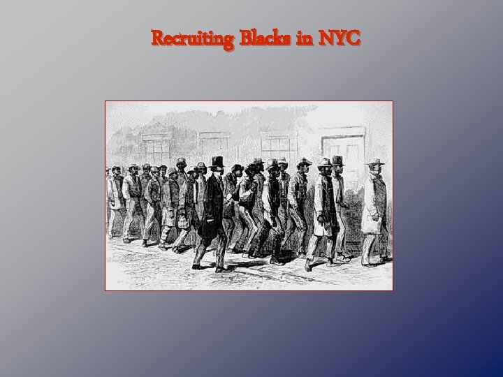 Recruiting Blacks in NYC 