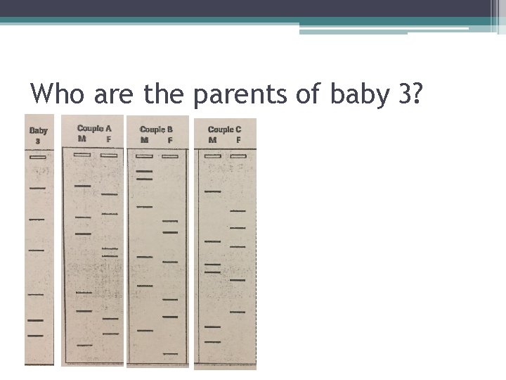 Who are the parents of baby 3? 