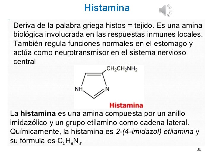 Histamina 38 