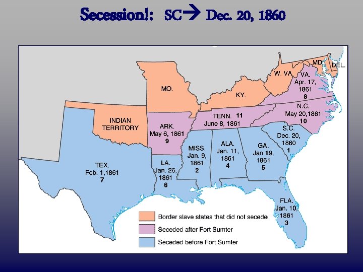 Secession!: SC Dec. 20, 1860 