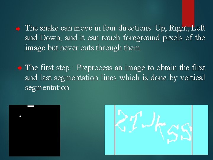 The snake can move in four directions: Up, Right, Left and Down, and it