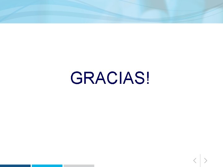 GRACIAS! 