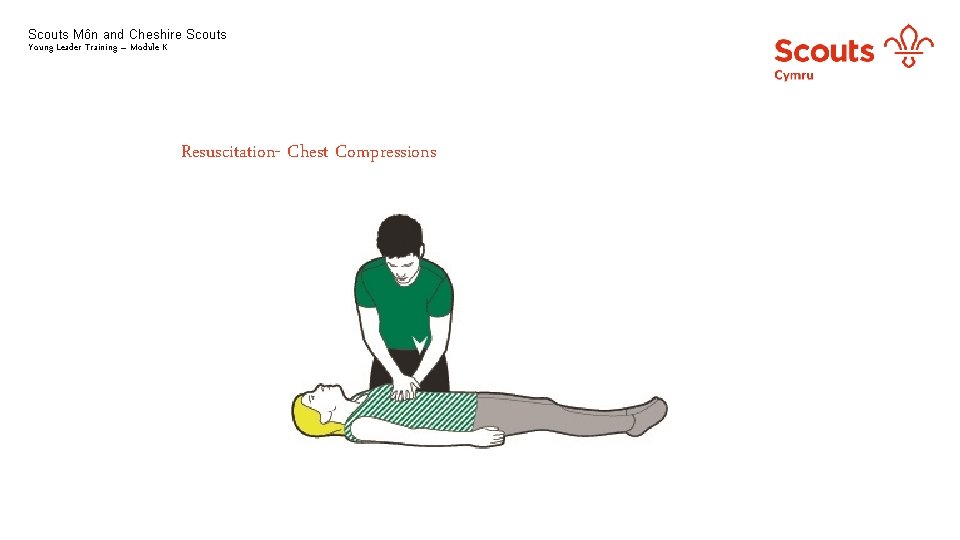 Scouts Môn and Cheshire Scouts Young Leader Training – Module K Resuscitation- Chest Compressions