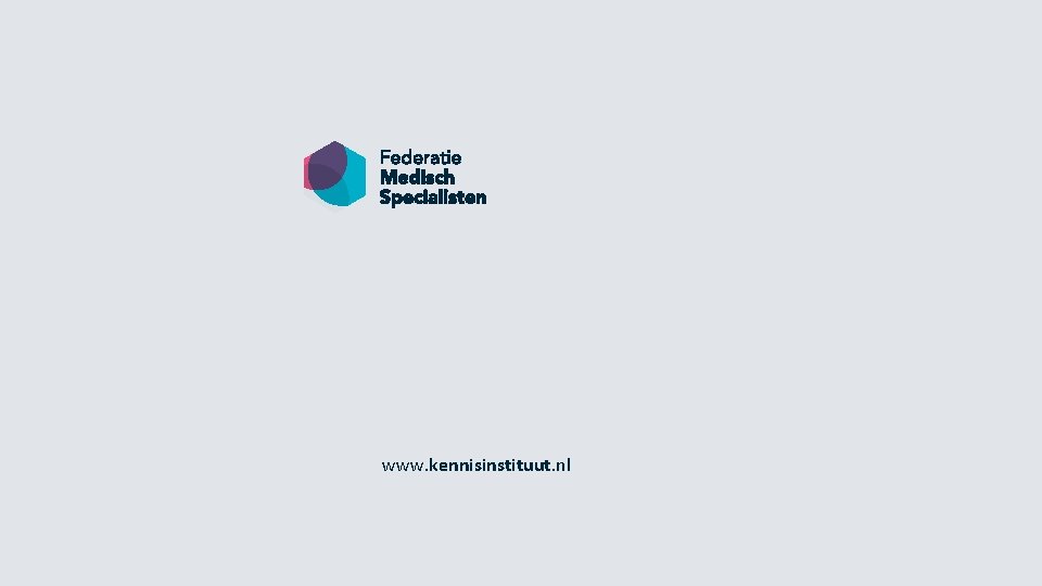www. kennisinstituut. nl 