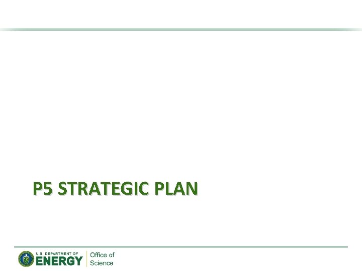 P 5 STRATEGIC PLAN 