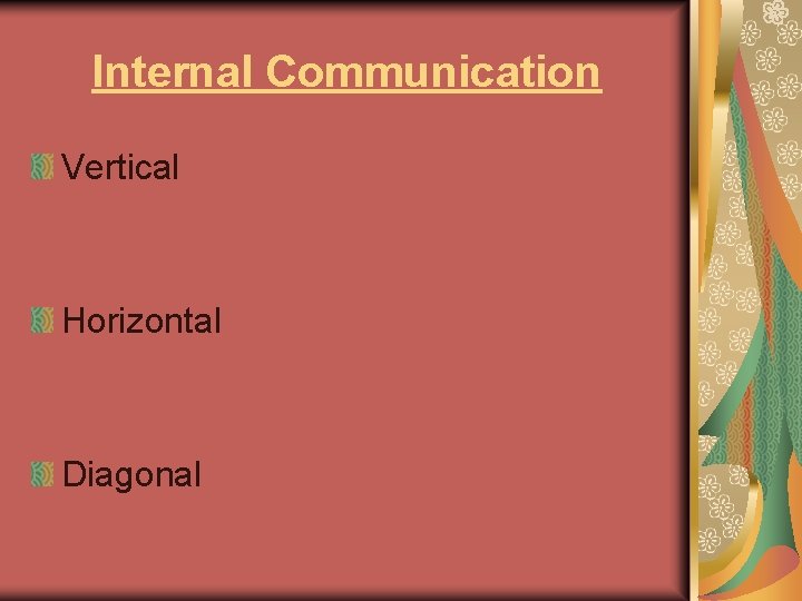 Internal Communication Vertical Horizontal Diagonal 