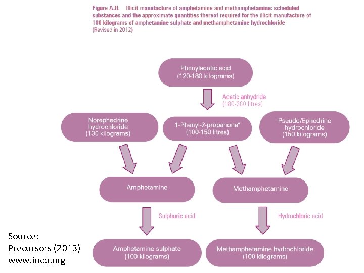 Source: Precursors (2013) www. incb. org Source: Precursors (2013) www. incb. org