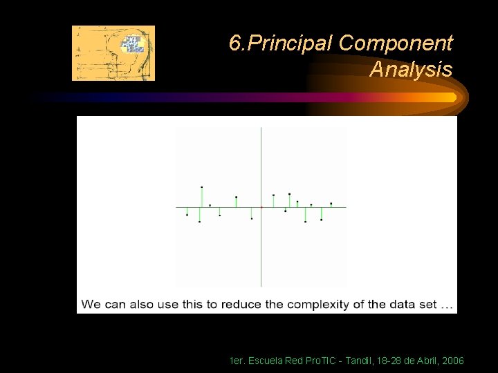 6. Principal Component Analysis 1 er. Escuela Red Pro. TIC - Tandil, 18 -28