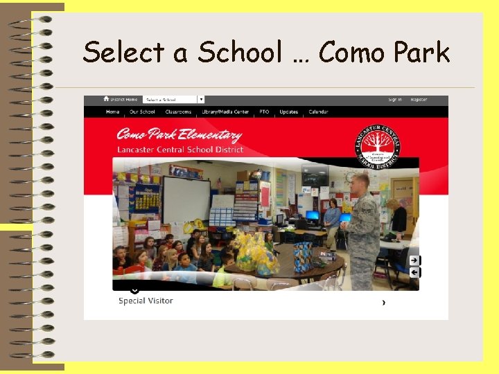 Select a School … Como Park 