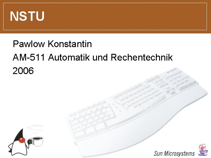 NSTU Pawlow Konstantin AM-511 Automatik und Rechentechnik 2006 