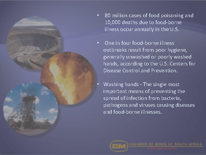  • 80 million cases of food poisoning and 10, 000 deaths due to