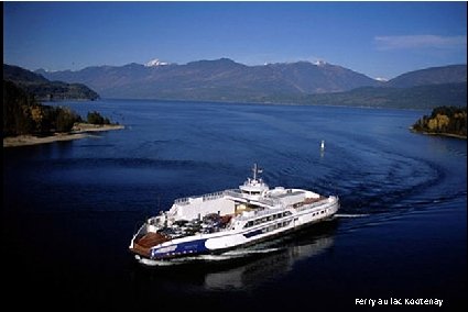 Ferry au lac Kootenay 