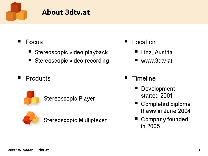 About 3 dtv. at § Focus § § § Stereoscopic video playback Stereoscopic video