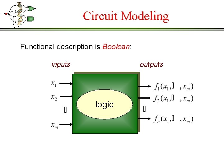 Boolean Inputs Computing Beyond CMOS Intense research into novel materials