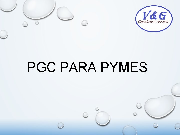 PGC PARA PYMES 