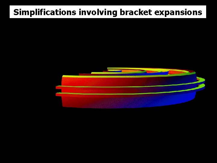 Simplifications involving bracket expansions © T Madas 