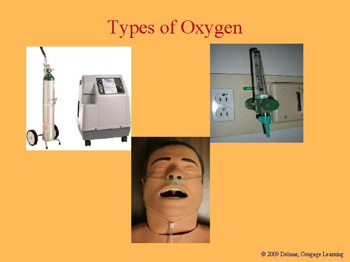 Types of Oxygen © 2009 Delmar, Cengage Learning 