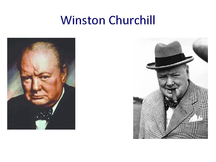 Winston Churchill 