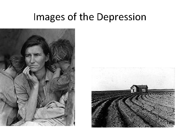 Images of the Depression 