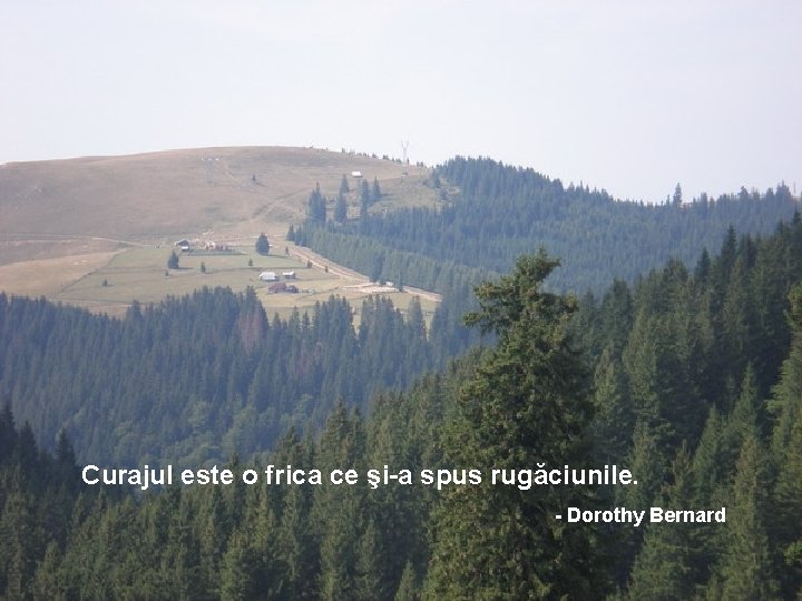 Curajul este o frica ce şi-a spus rugăciunile. - Dorothy Bernard 