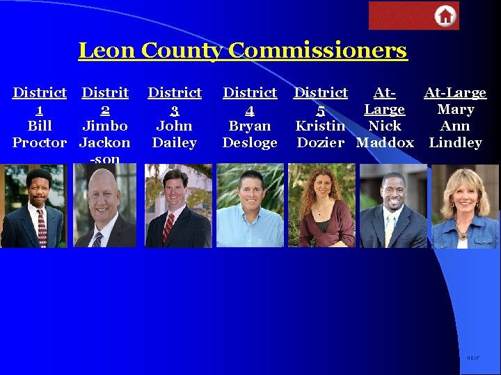 Leon County Commissioners District Distrit 1 2 Bill Jimbo Proctor Jackon -son District 3 Leon County Commissioners District Distrit 1 2 Bill Jimbo Proctor Jackon -son District 3