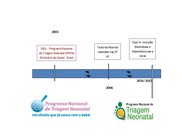 2001 Fase IV -Inclusão 2001 - Programa Nacional de Triagem Neonatal (PNTN) Ministério da