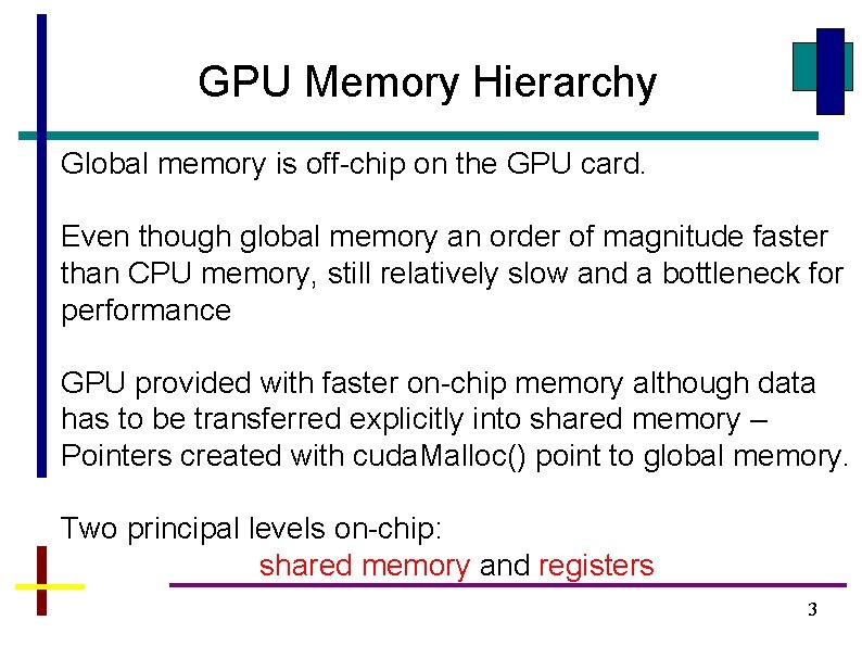 Gpu Local Memory GPU Memories These notes will introduce The basic