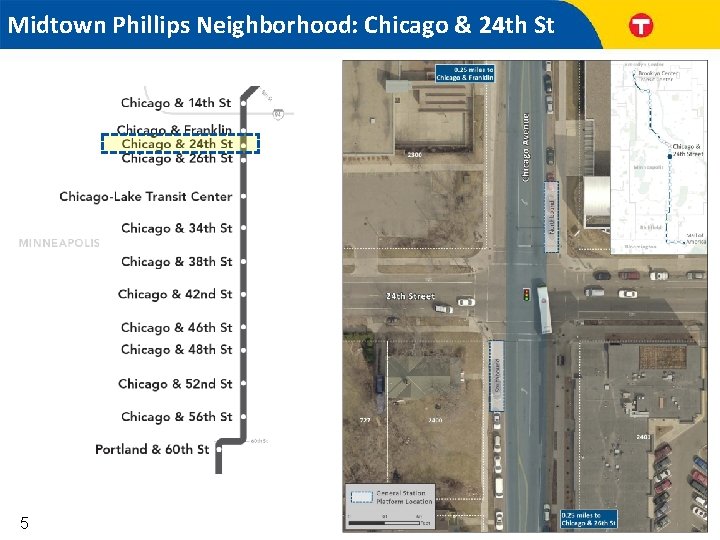 Midtown Phillips Neighborhood: Chicago & 24 th St 5 