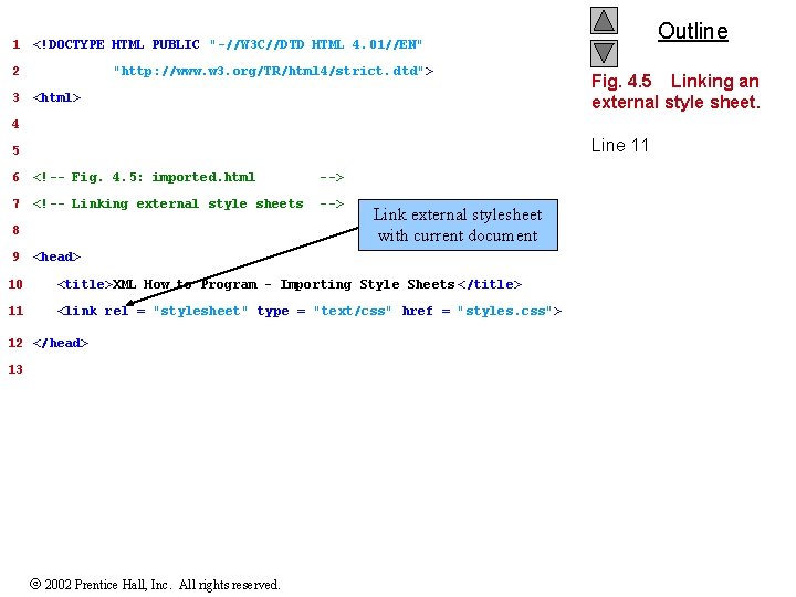 1 2 3 Outline <!DOCTYPE HTML PUBLIC "-//W 3 C//DTD HTML 4. 01//EN" "http: