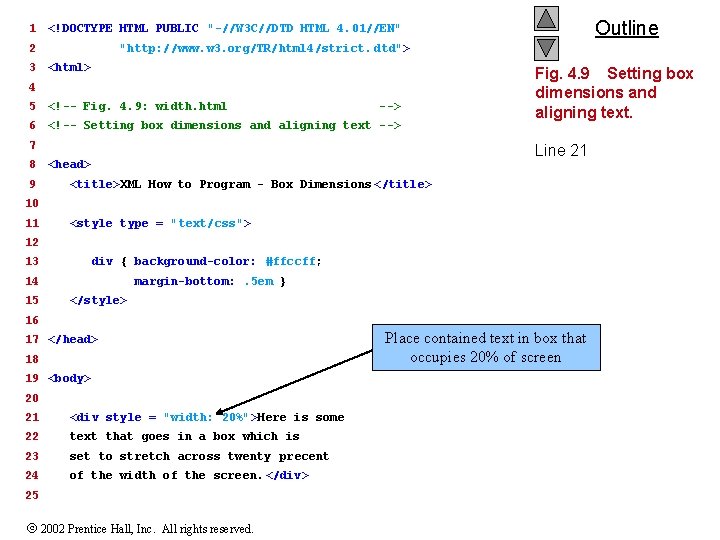 1 2 3 "http: //www. w 3. org/TR/html 4/strict. dtd"> <html> 4 5 <!--