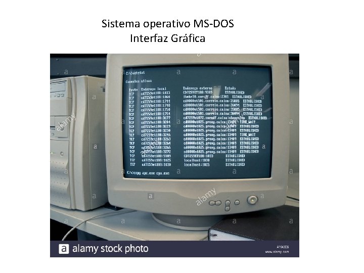 Sistema operativo MS-DOS Interfaz Gráfica 