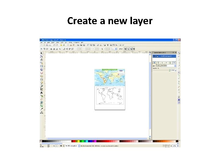 Create a new layer 