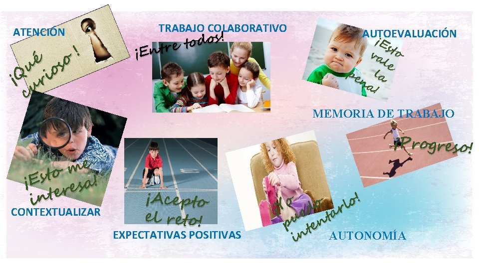 ATENCIÓN é u ioso ¡Q r cu TRABAJO COLABORATIVO ! e m o t