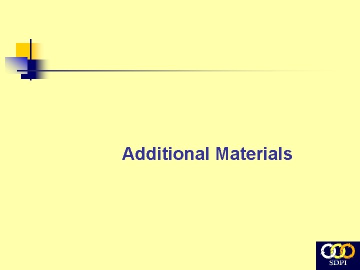 Additional Materials 32 
