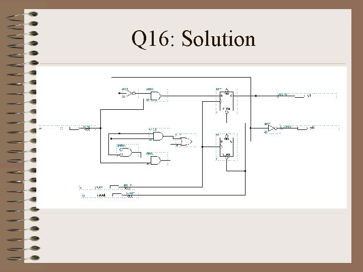 Q 16: Solution 