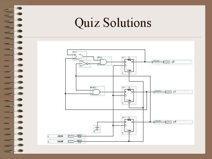 Quiz Solutions 