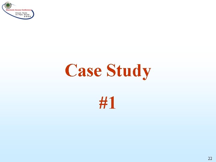 Case Study #1 22 