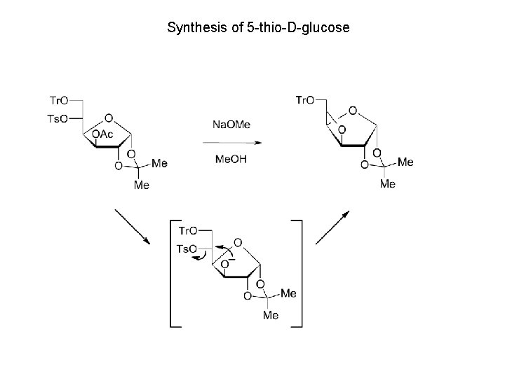 Synthesis of 5 -thio-D-glucose 