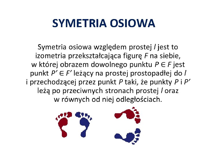 SYMETRIA OSIOWA 