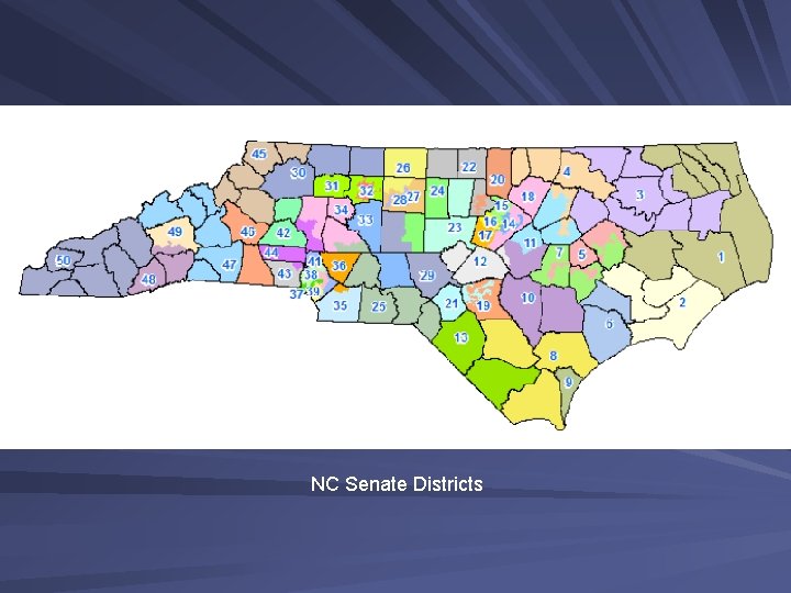 NC Senate Districts 