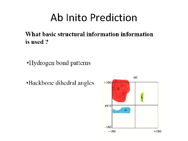 Ab Inito Prediction 