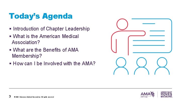 Today’s Agenda § Introduction of Chapter Leadership § What is the American Medical Association?