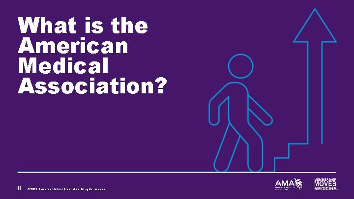 What is the American Medical Association? 8 © 2021 American Medical Association. All rights