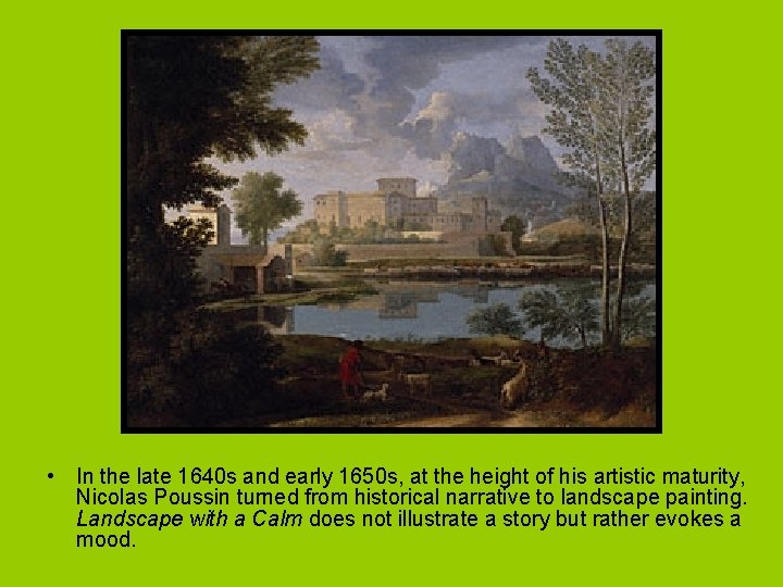  • In the late 1640 s and early 1650 s, at the height