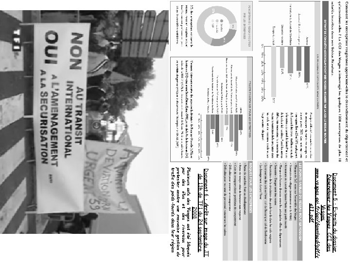 Document 5 : Extraits du dossier Désenclaver les Vosges, CCI des Vosges www. vosges. Document 5 : Extraits du dossier Désenclaver les Vosges, CCI des Vosges www. vosges.