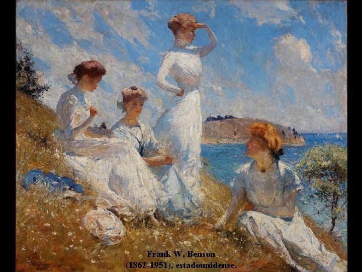 Frank W. Benson (1862 -1951), estadounidense. 