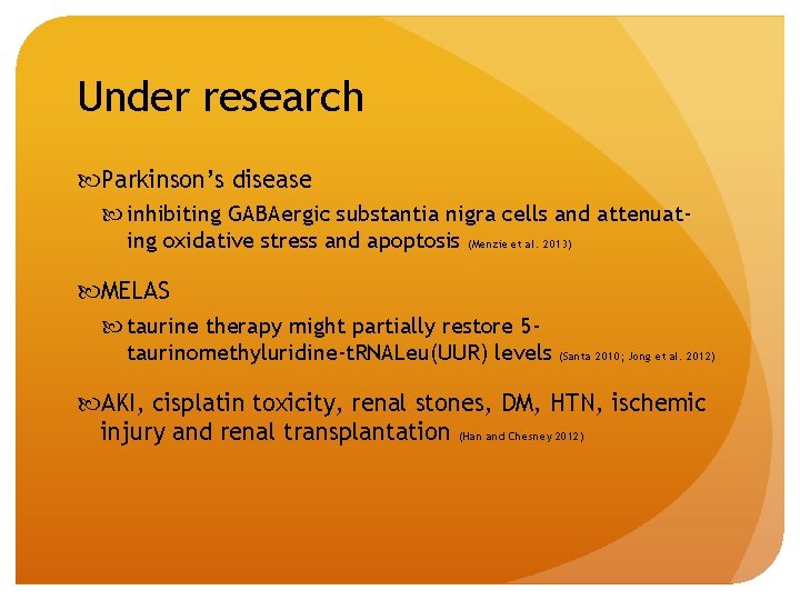 Under research Parkinson’s disease inhibiting GABAergic substantia nigra cells and attenuating oxidative stress and