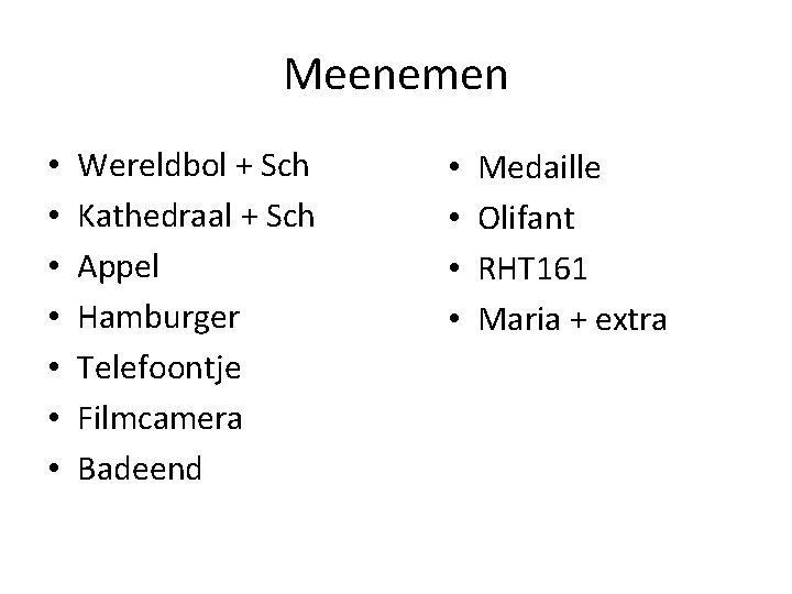 Meenemen • • Wereldbol + Sch Kathedraal + Sch Appel Hamburger Telefoontje Filmcamera Badeend