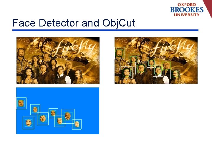 Face Detector and Obj. Cut 