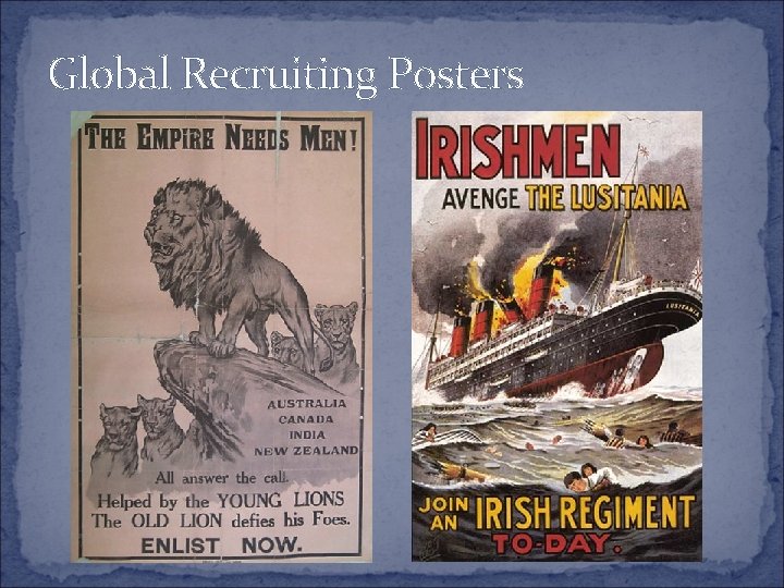 Global Recruiting Posters 